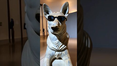 AI Statue Of My Dog Maple
