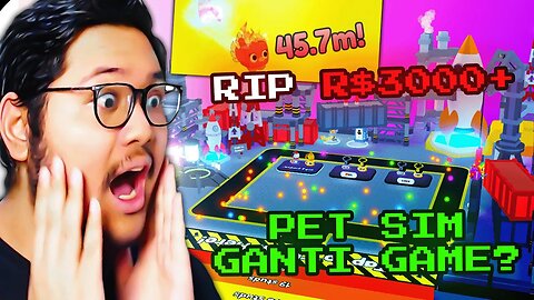 AKU HABISIN 3K+ ROBUX UNTUK JADI NO 1 DI PET SIMULATOR X!?