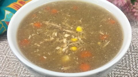 Chicken Corn Soup Recipe • How To Make Chicken Soup Recipes • How To Make Soup • Best Healthy Soup