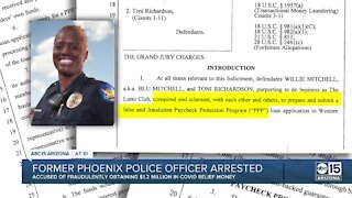 Former Phoenix officer arrested for fraudulently obtaining over $1 million in PPP