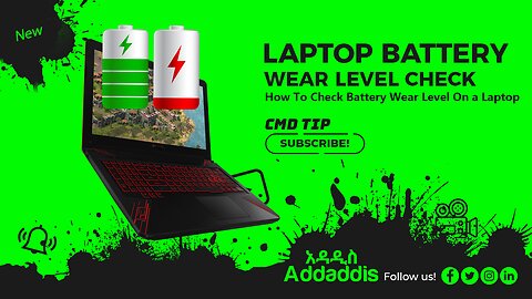 How To Check Your Laptop Battery Health And Wear Level In windows.