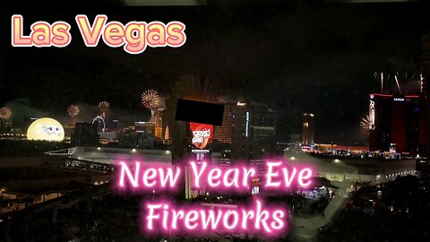 Las Vegas New Year Eve 2024, Strip and Sphere View