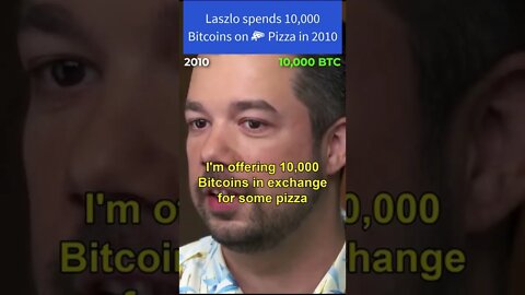 Guy Spends 10,000 Bitcoins in 2010 on TWO Pizzas! 😮 #bitcoinnews