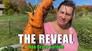 The REVEAL One Crazy Garden | A Big Family Homestead VLOG
