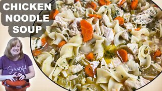 Classic CHICKEN NOODLE SOUP | Comforting One Pot Soup Recipe