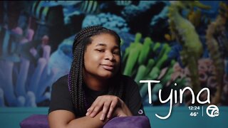 13-year-old Tyina dreams of being a dancer, chef or baker