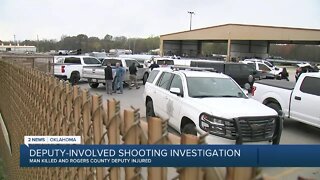 Man shot, killed by Rogers County deputies