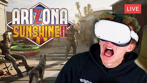 *NEW* VR ZOMBIE GAME :: Arizona Sunshine 2 :: THIS IS LIKE DEAD ISLAND 2 IN VR
