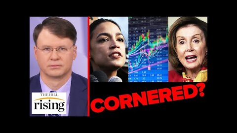 Ryan Grim: Nancy Pelosi CORNERED Into Supporting Congressional Stock Trade Ban By AOC. Checkmate?