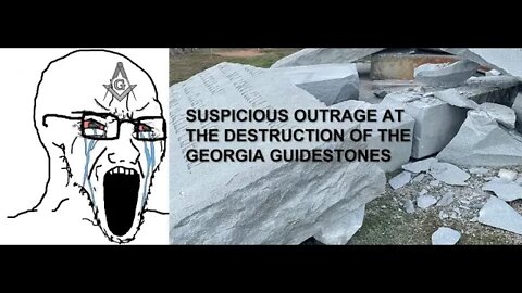 Bizarre and triggered reactions to the destruction of the Georgia Guidestones