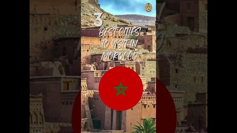 3 Best Cities to visit in Morocco #short