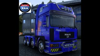 CAPÃO BONITO/SP x MORRETES/PR - EAA 6 4 - EURO TRUCK SIMULATOR 2 1.43