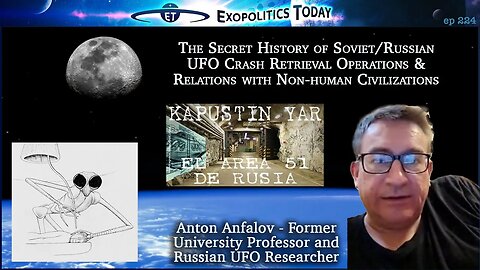 History of Soviet/Russian UFO Crash Retrieval Operations, and Non-Human Civilizations. | Michael Salla, "Exopolitics Today".