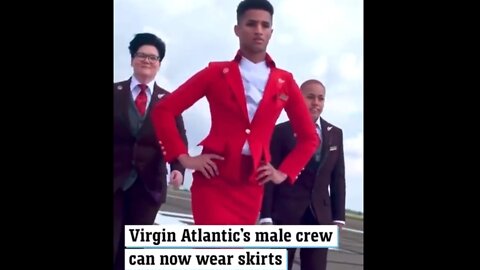 Virgin Atlantic going transgender - Branson is an evil collective