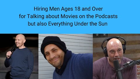 Hiring Men Co-Hosts for the Podcasts