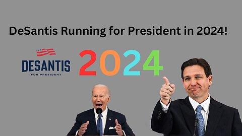 Ron DeSantis: I'm running for President to lead out Great American Comeback!