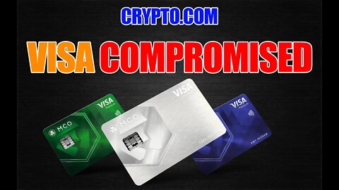 CRYPTO.COM VISA COMPROMISED | Is yours Safe?