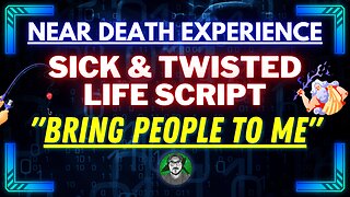 NDE | VILE Life Script Leads to Riches & Matrix Marketing Department Job | Reincarnation Soul Trap