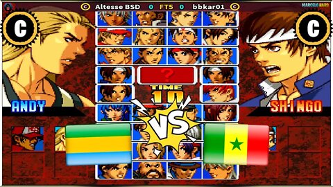 The King of Fighters '99 (Altesse BSD Vs. bbkar01) [Gabon Vs. Senegal]