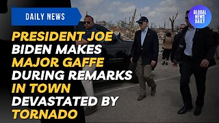 President Joe Biden Makes Major Gaffe During Remarks In Town Devastated By Tornado