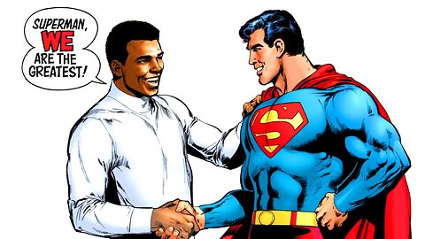 Muhammed Ali humbles Superman