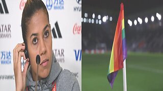 BBC Reporter SHUTDOWN for Asking World Cup Ghizlane Chebbak About PRIDE