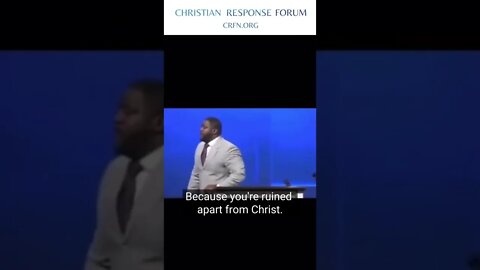 Voddie Baucham - The Gospel in 1 Minute - Christian Response Forum #shorts #voddiebaucham