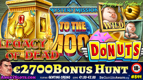 €2700 SLOTS BONUS HUNT - Sugar Rush, Rock Bottom, Fat Banker & more