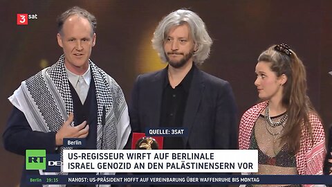 Berlinale: US-Regisseur wirft Israel Genozid im Gazastreifen vor