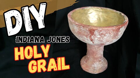 How to Make The Holy Grail From Indiana Jones | Cardboard Craft