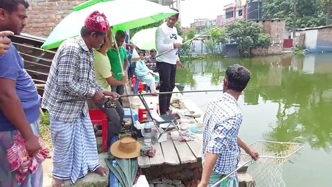 awesome giant fish hunting competition