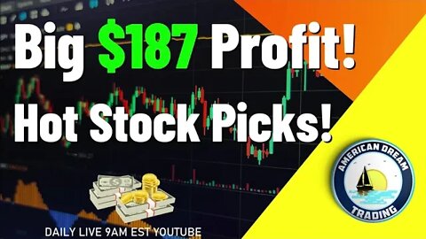 Big $187 Profit Hot Stock Pick Stock Market