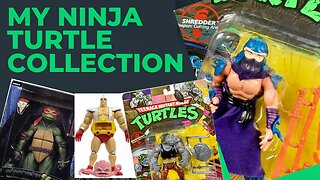 Ninja Turtle toy collection