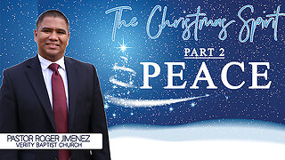 【 Peace 】 Pastor Roger Jimenez