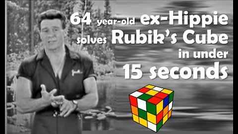 64-year-old Solves Rubik's Cube in 15 Seconds