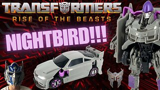 Transformers "Rise of the Beasts" - Flex-Changers Nightbird Review