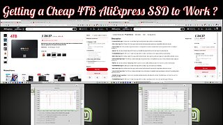 Getting A Cheap 4TB AliExpress SSD To Work ?