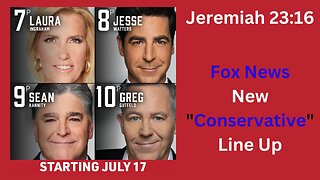 Fox News All-star "Conservative Line up" Fox News Hates You!