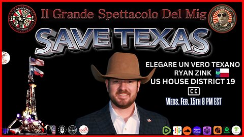 TEXAS SHOWDOWN, VOTA PRIMA L'AMERICA, RYAN ZINK TX-19 |EP218