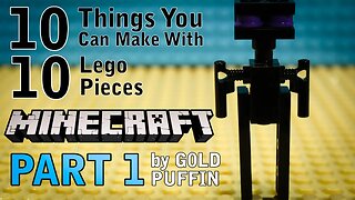 10 Minecraft Things You Can Make With 10 Lego Pieces Part 1