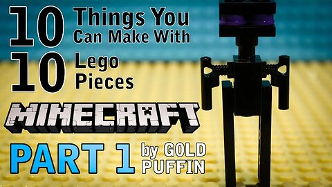 10 Minecraft Things You Can Make With 10 Lego Pieces Part 1