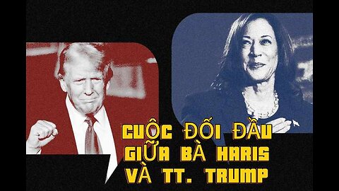 02/8/2024 CUỘC ĐỐI ĐẦU GIỮA BÀ HARRIS VÀ TỔNG THỐNG TRUMP