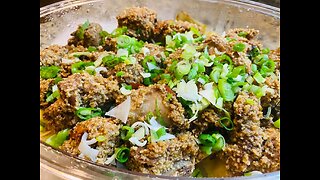 Szechuan Steamed Pork Ribs with Potato 粉蒸排骨土豆