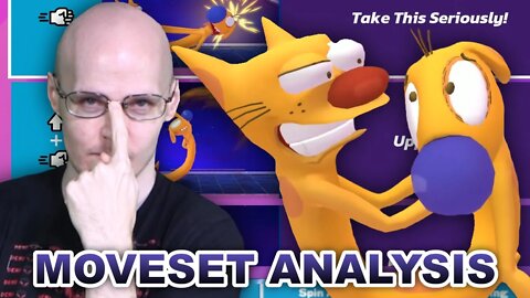 Mew2king Analyzes CatDog's Moveset in Nickelodeon All-Star Brawl