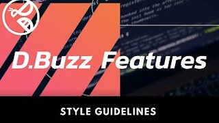 D.Buzz Features : Style Guidelines
