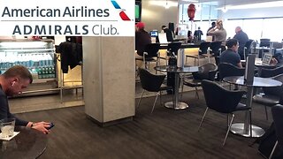 I went to the American Airlines Admirals Club