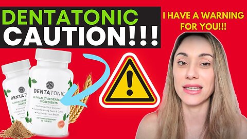 DENTATONIC 😤[WARNING!!]😤 – DentaTonic Reviews – Denta Tonic Pills – Denta Tonic Works?