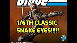 THREE ZERO SNAKE EYES - 1/6 SCALE GI JOE COMING - MORE CLASSIC RETRO GI JOE COMING - NINJA KNIGHT