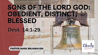 Sons of the Lord God are to be Obedient