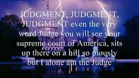 YAH'S Amightywind Prophecy 73 (short version) "I alone am the Creator and I will show you what I do to the weapons of mass destruction," and "I will break the very strings of their HAARP!"